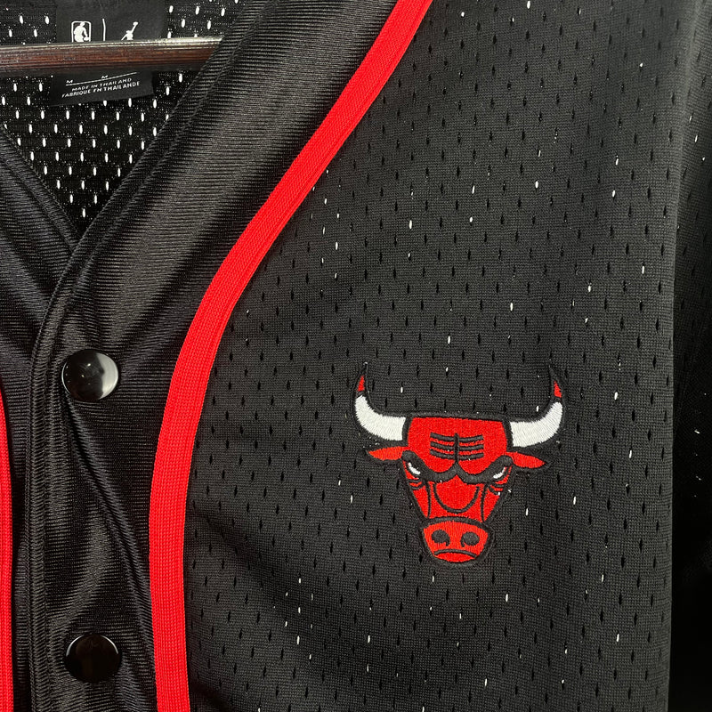 Camisa NBA Chicago Bulls 
 STATEMENT EDITION 24/25 - Preto