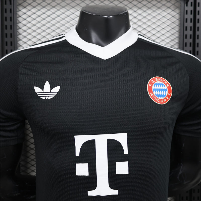 Camisa Bayern de Munique Black 24/25 Adidas Versão Jogador - Lançamento