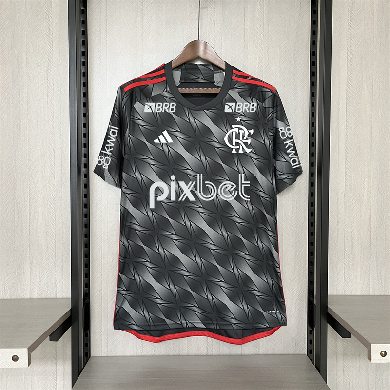 Camisa Flamengo Home C/Pachs 24/25 - Adidas Torcedor Masculino - Lançamento