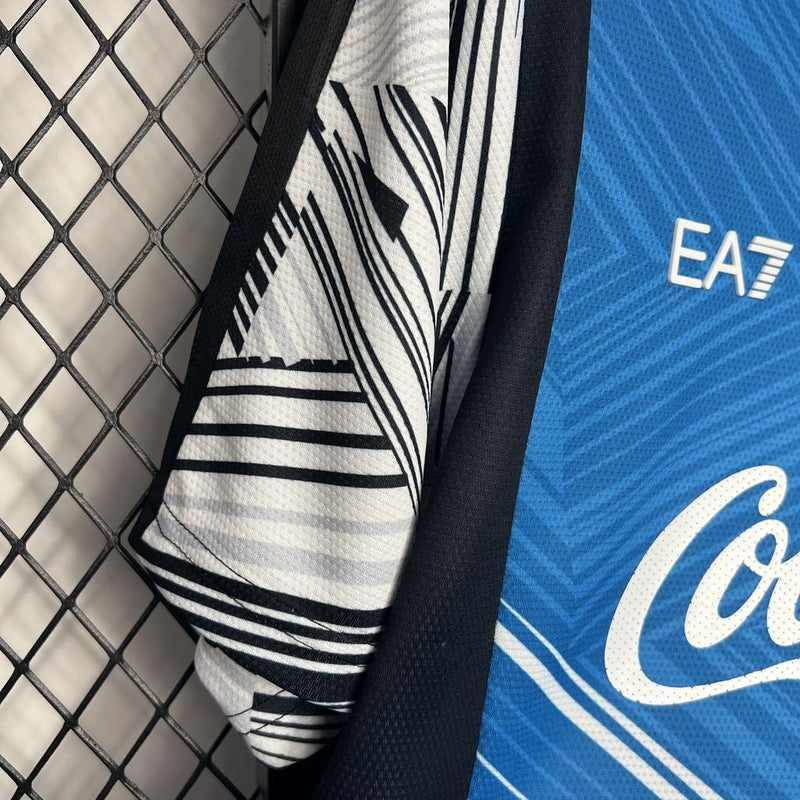 Camisa Napoli Away Edição Especial 24/25 N7 Versão torcedor Masculino - Lançamento