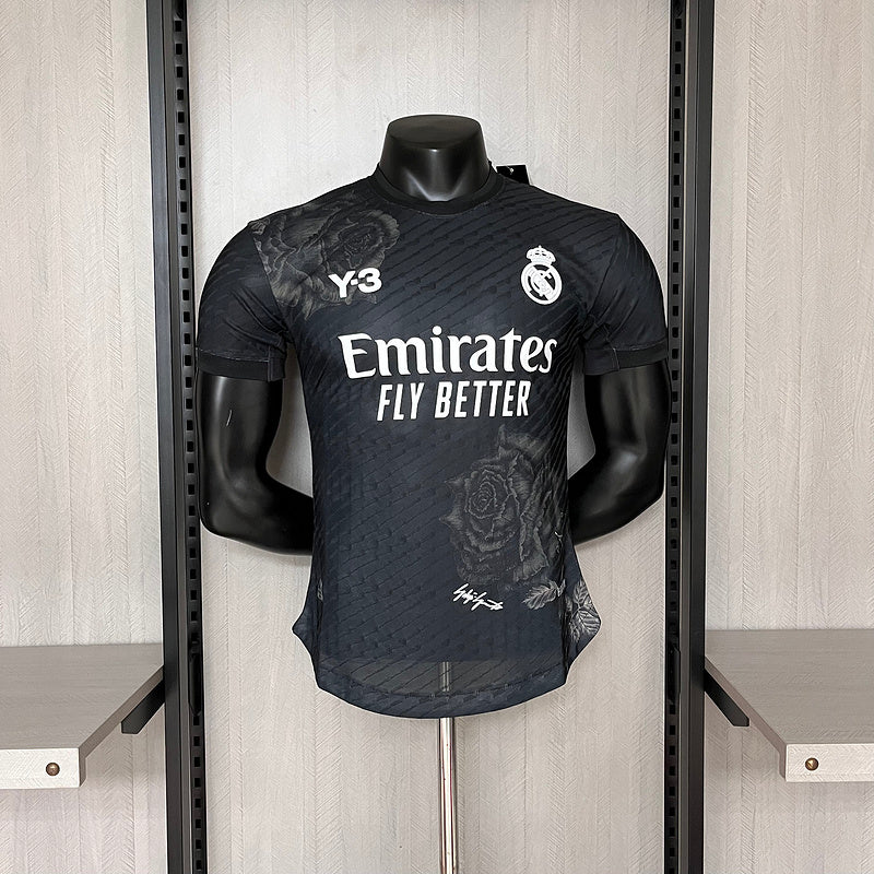 Camisa Real Madrid - Edição Especial 24/25 - Versão Jogador - Preto