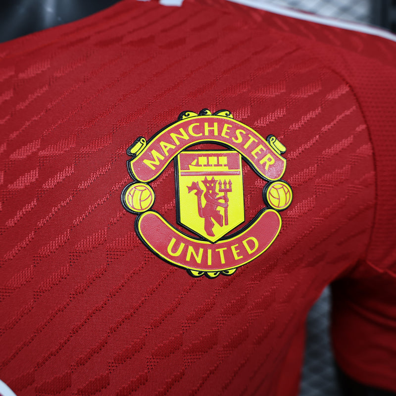 Camisa Manchester United Home 24/25 Adidas Versão Jogador - Lançamento