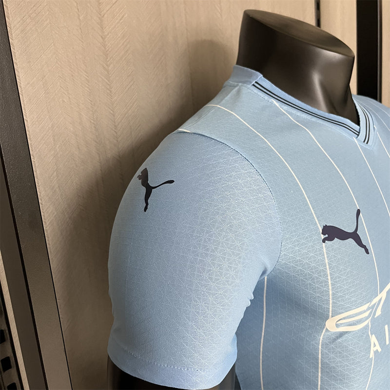 Camisa Manchester City Home 24/25 Puma Versão Jogador - Lançamento