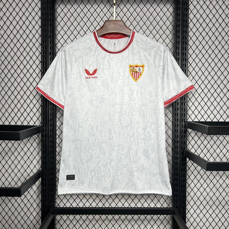 Camisa Sevilla FC 24/25 - Versão Torcedor - Laranja