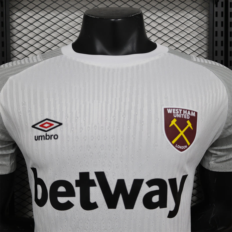 Camisa West Ham Home 24/25 Umbro Versão Jogador Masculino - Lançamento