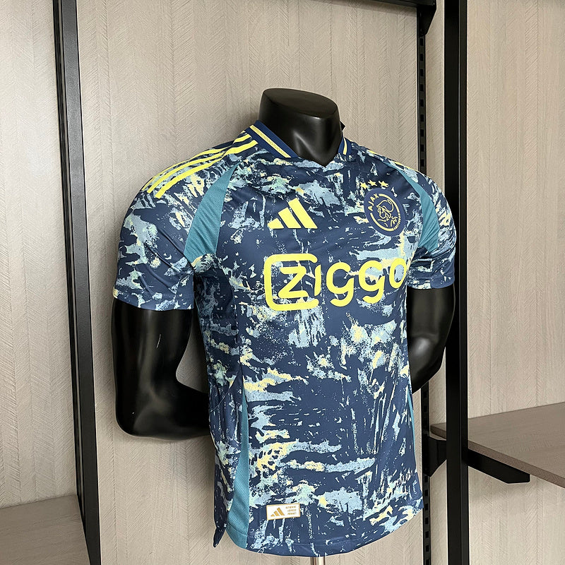 Camisa Ajax Titular 24/25 - Versão Jogador - Azul