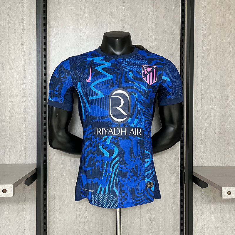 Camisa Atlético de Madrid ll 24/25 - Versão Jogador - Azul