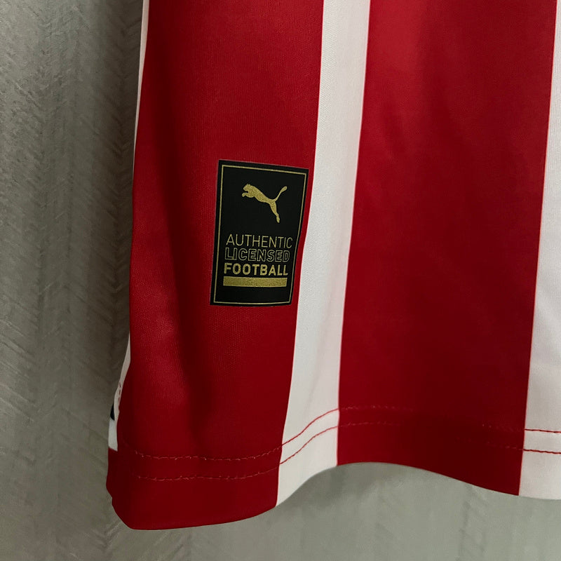 Camisa Athletic Bilbao Home 24/25 - Puma Torcedor Masculino