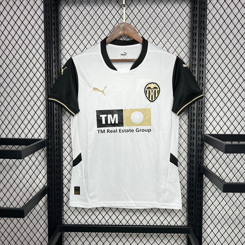 Camisa Valencia CF Home Jersey 24/25 - Puma Torcedor Masculina