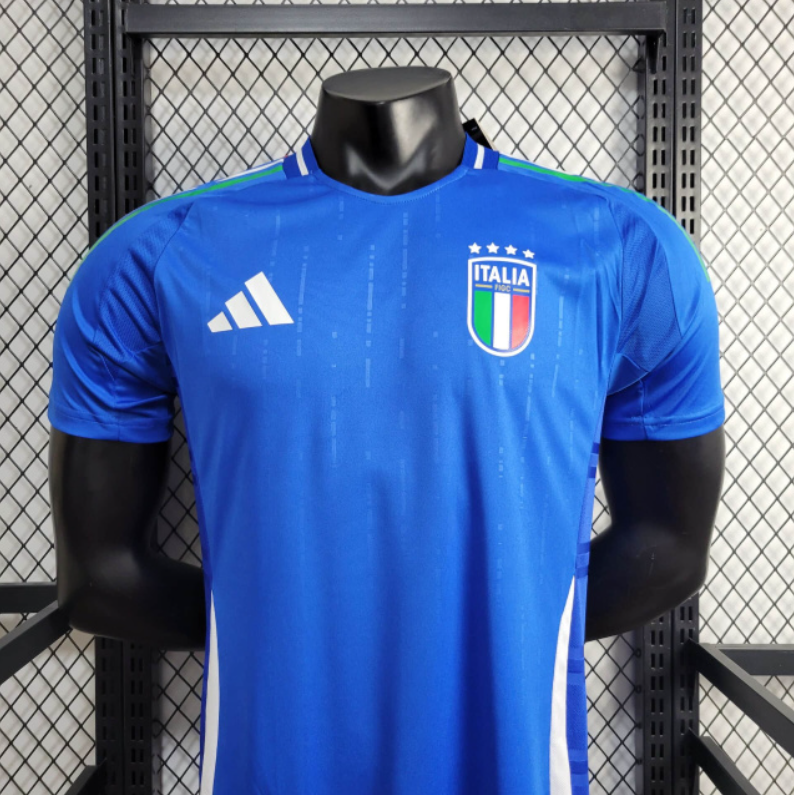 Camisa Itália - 24/25 - Versão Jogador - Azul