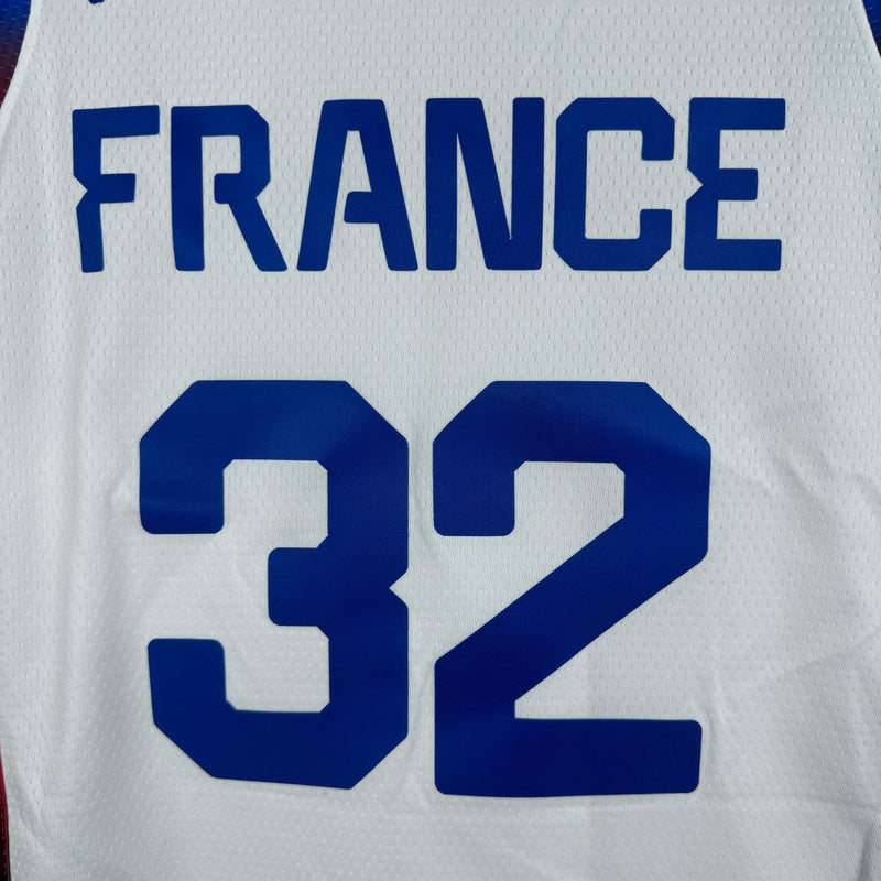 Camisa NBA Seleção França 24/25  JORDAN