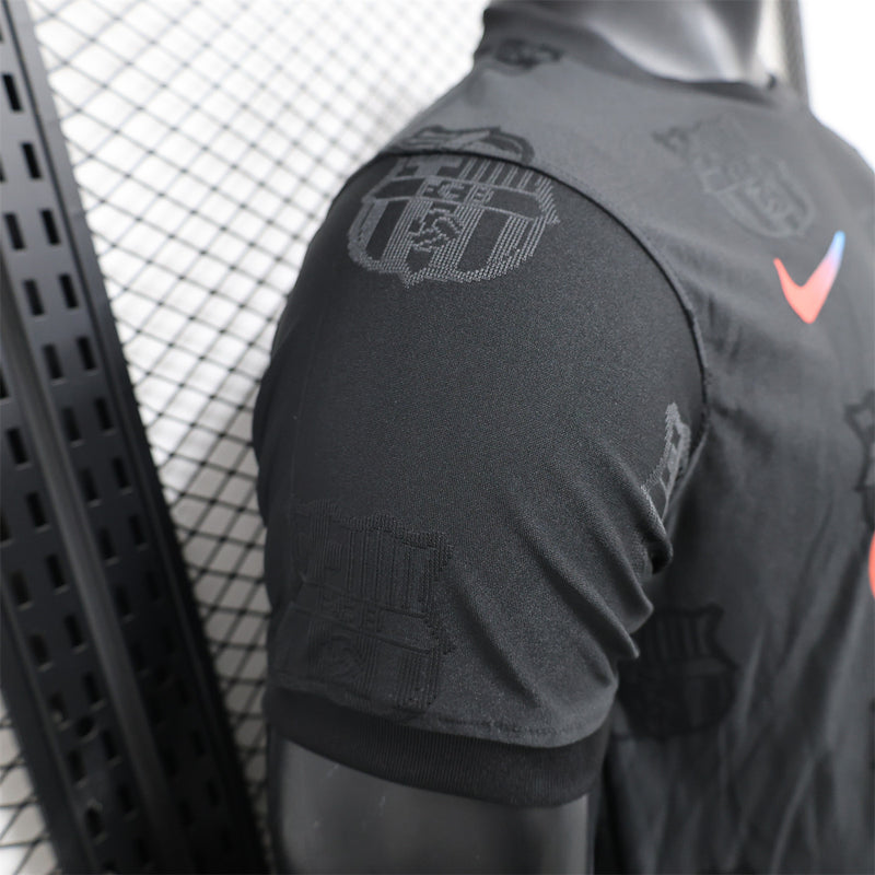 Camisa Barcelona - Edição Especial Black 24/25 Nike Versão Jogador - Lançamento