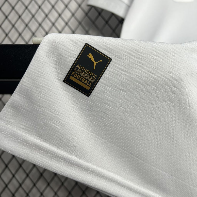 Camisa Marselha Edição 125th Anniversary White - 24/25 Puma Versão Torcedor  - Lançamento