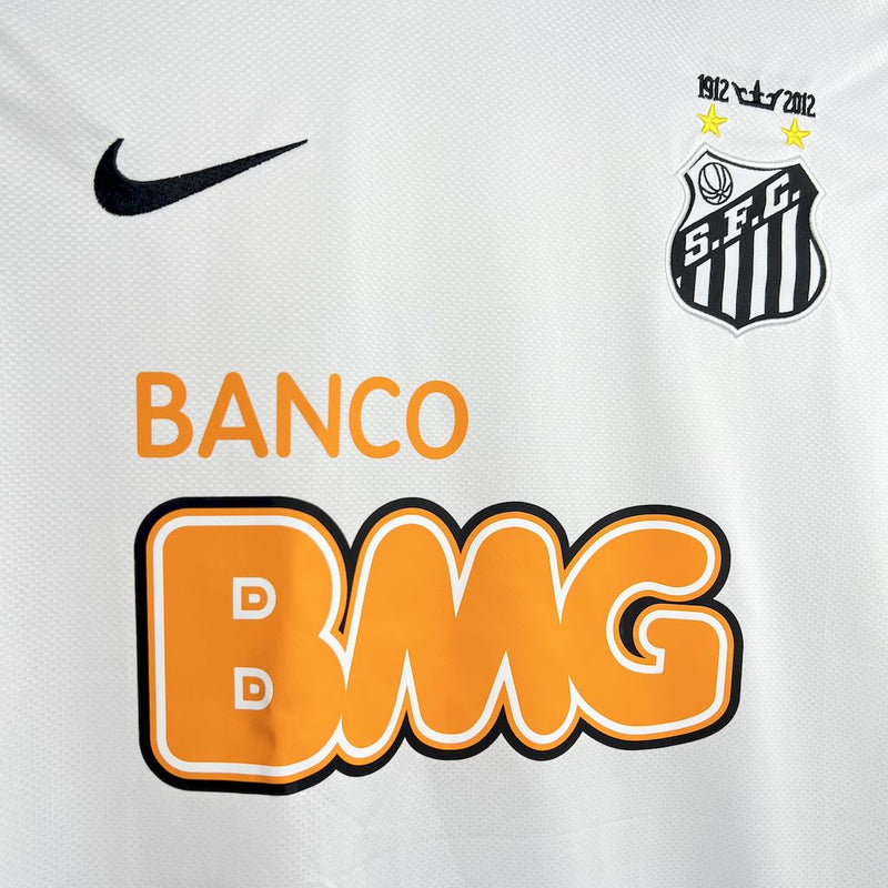 Camisa Santos Home 11/12 - Versão Retro Manga Comprida