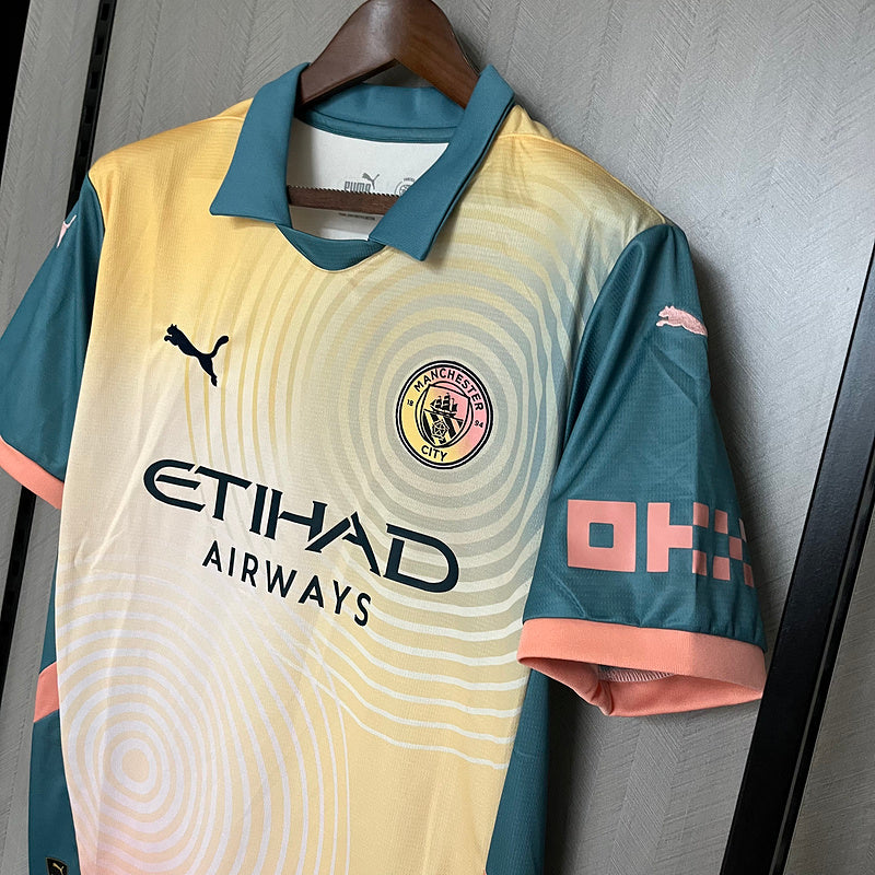 Camisa Manchester City 4º 24/25 - Puma Torcedor Masculino - Lançamento