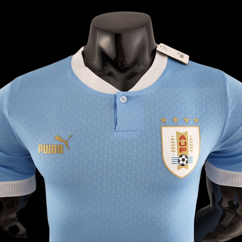 Camisa Uruguai 24/25 - Versão Jogador - Azul