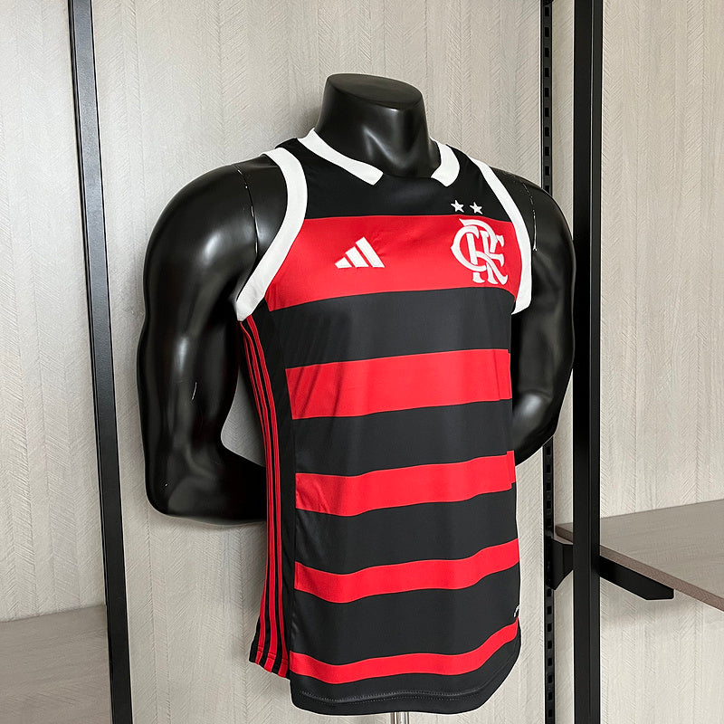 Regata Flamengo Treino 24/25 - Adidas Torcedor Masculino - Lançamento