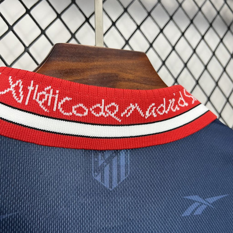 Camisa Atlético de Madrid Home 98/1999 - Versão Retro