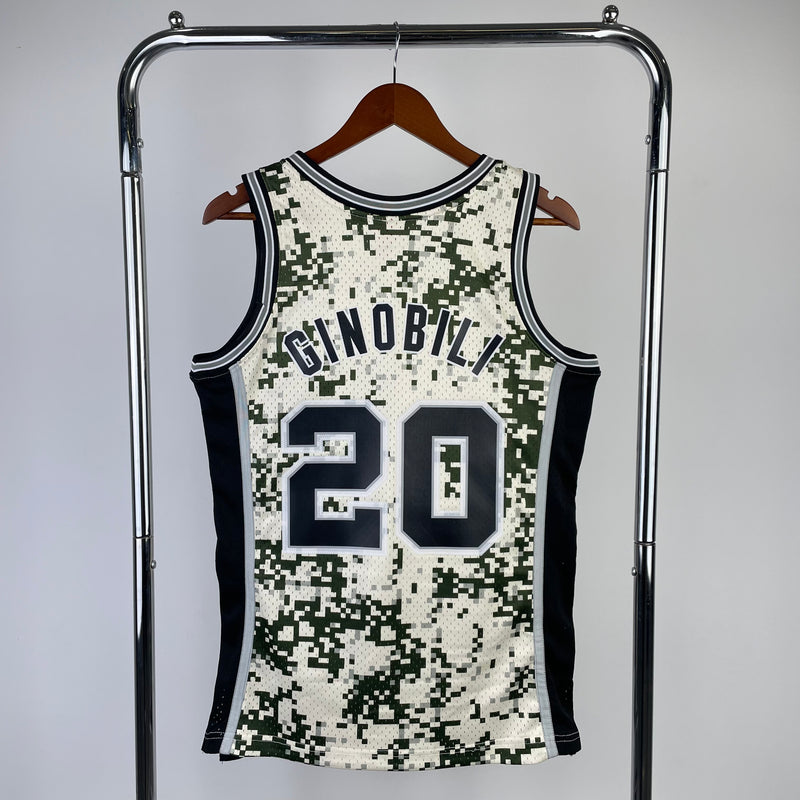 Camisa NBA San Antonio Spurs 13/14 Mitchell & Ness retrô