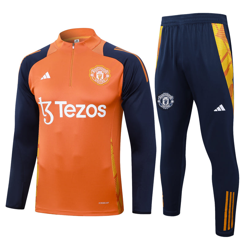 Conjunto de treino Manchester United Reserva 24/25 - Adidas