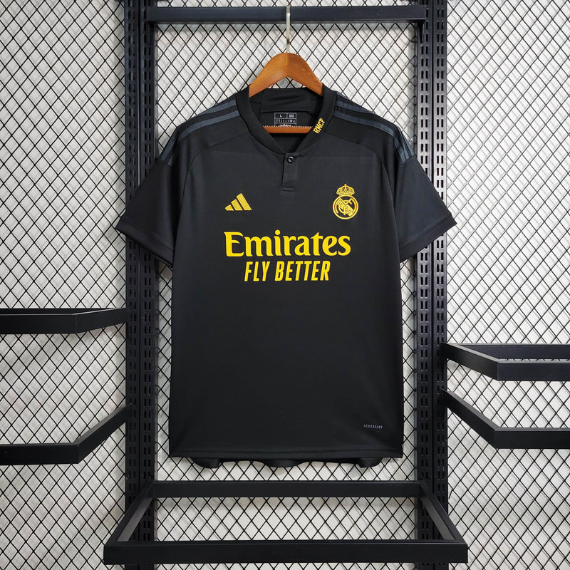 Camisa Real Madrid Third Away Jersey 23/24 - Adidas Torcedor Masculina