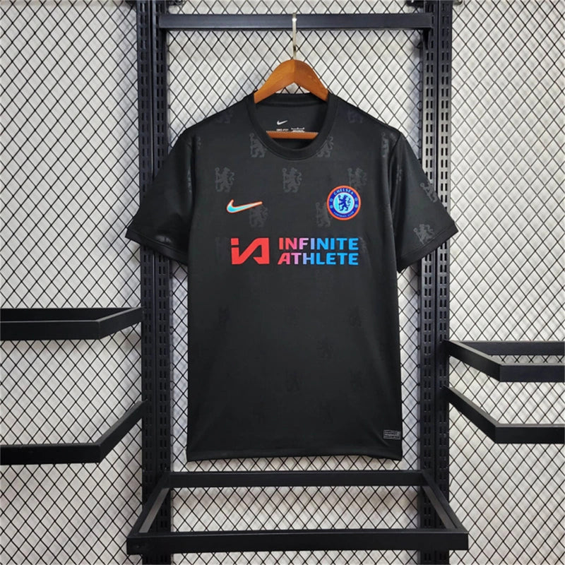 Camisa Chelsea Edição Espedial Black 24/25 - Nike Torcedor Masculino - Lançamento