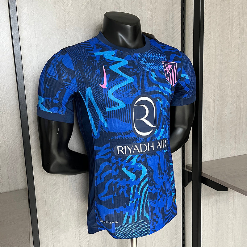 Camisa Atlético de Madrid ll 24/25 - Versão Jogador - Azul