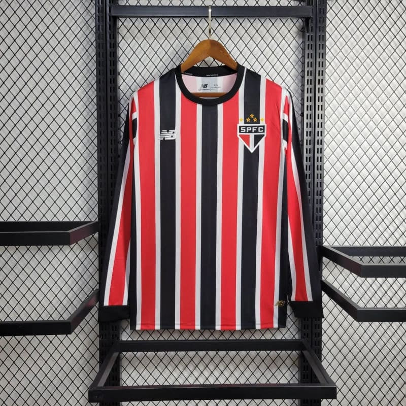 Camisa São Paulo Reserva 24/25 - New Balance Torcedor Manga Longa