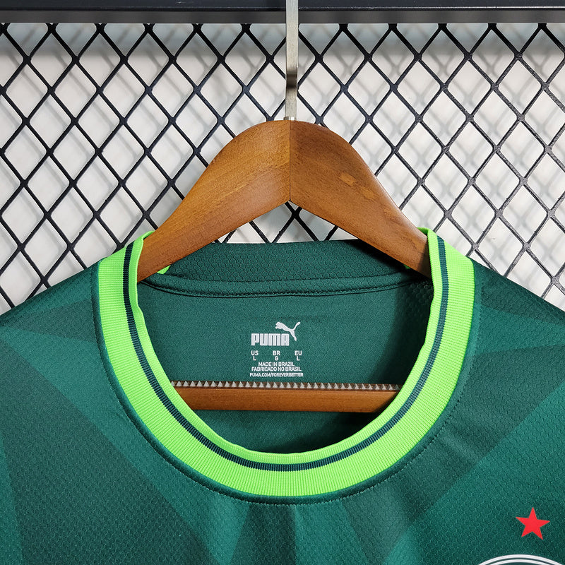 Camisa Palmeiras Titular 23/24 - Puma Torcedor Manga Longa