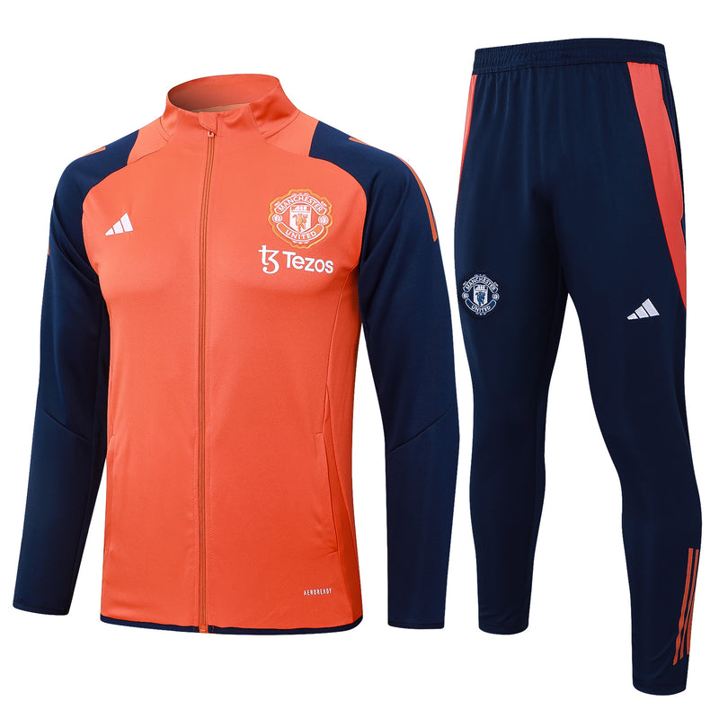 Conjunto de treino Manchester United Reserva 24/25 - Adidas