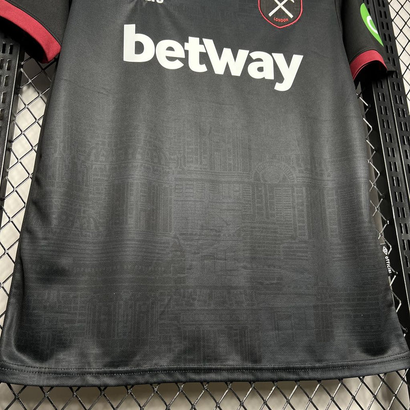 Camisa West Ham Titular 24/25 - Umbro Torcedor Masculino