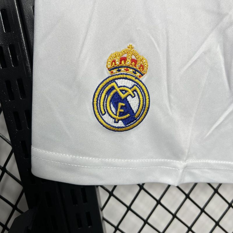 Calção Real Madrid Titular 24/25 - Branco