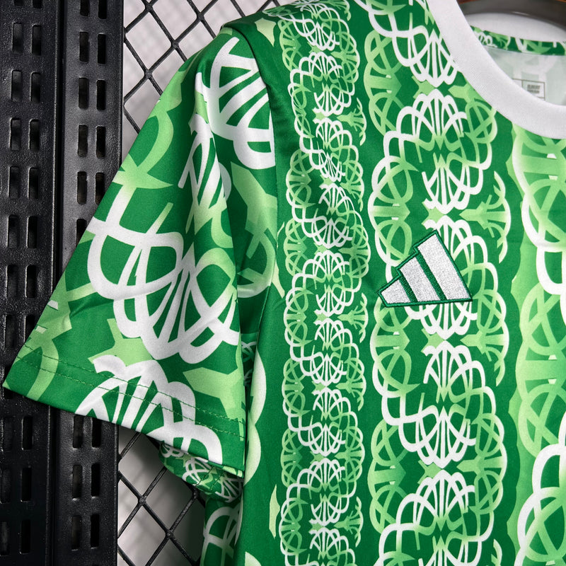 Camisa Celtic - Pré jogo 24/25 - Adidas Torcedor Masculina - Lançamento