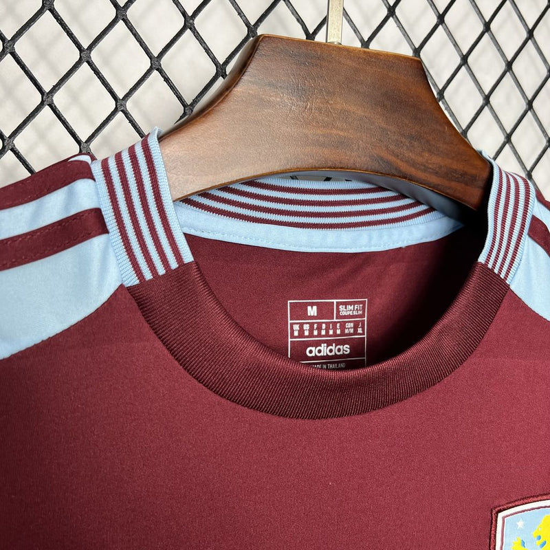 Camisa Aston Villa Home 24/24 Torcedor Masculina - Lançamento