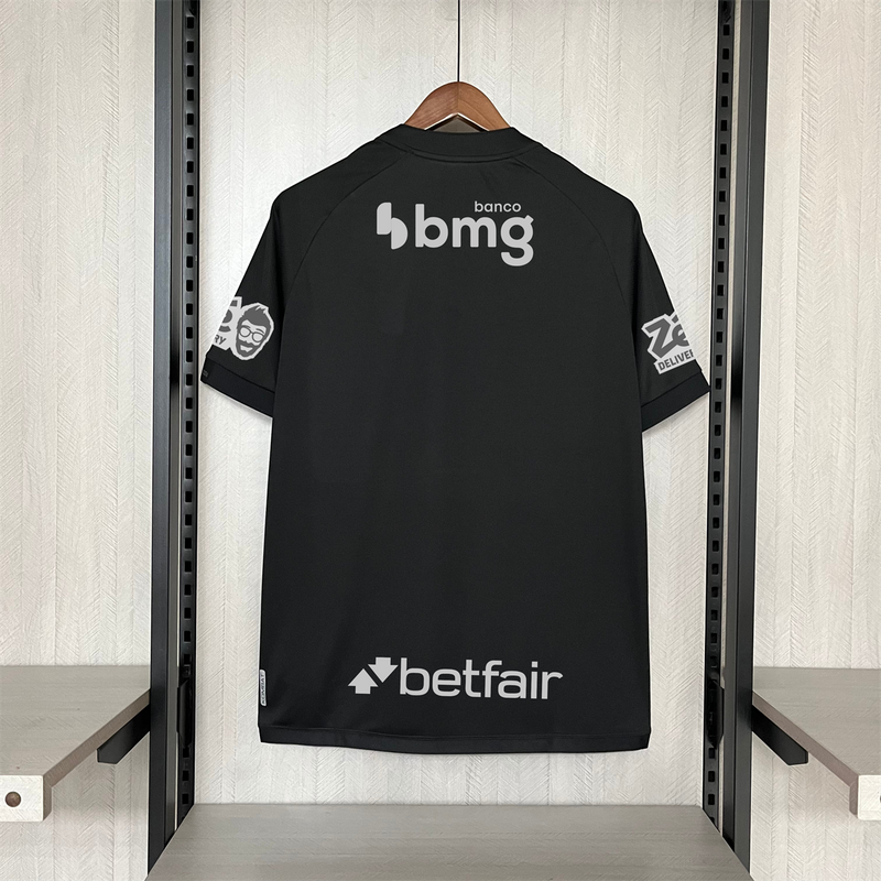 Camisa Vasco da Gama edição Balck C/Pachs 24/25 - KAPPA Torcedor Masculino - Lançamento