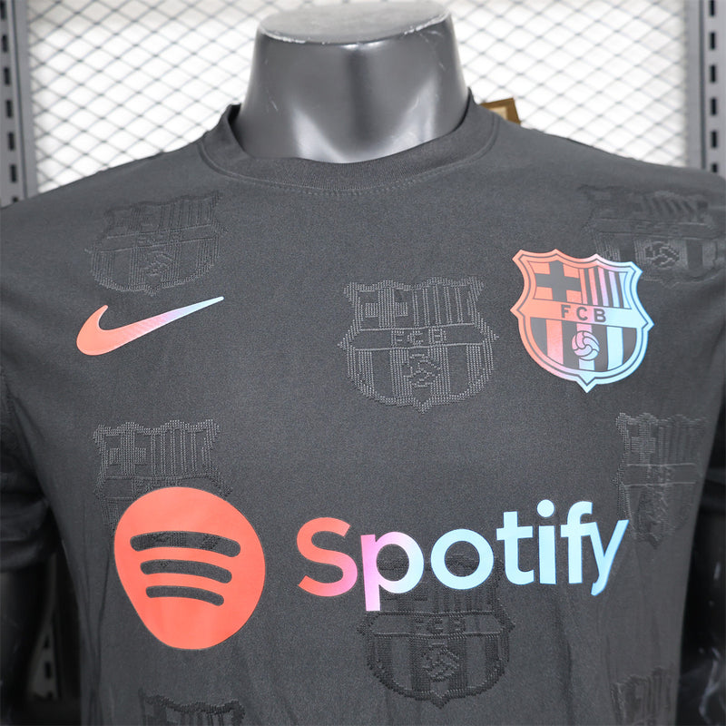 Camisa Barcelona - Edição Especial Black 24/25 Nike Versão Jogador - Lançamento