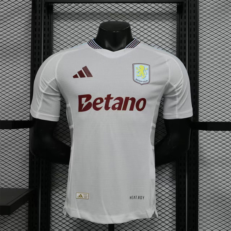 Camisa Aston Villa Away 24/25 - Adidas Versão Jogador - Lançamento