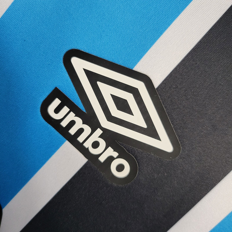 Camisa Grêmio Titular 23/24 - Umbro Torcedor Manga Longa