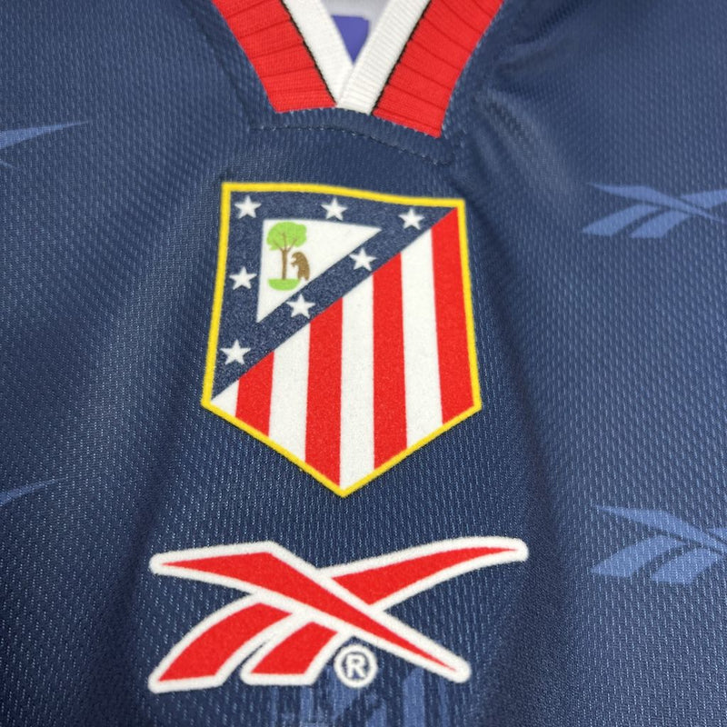 Camisa Atlético de Madrid Home 98/1999 - Versão Retro