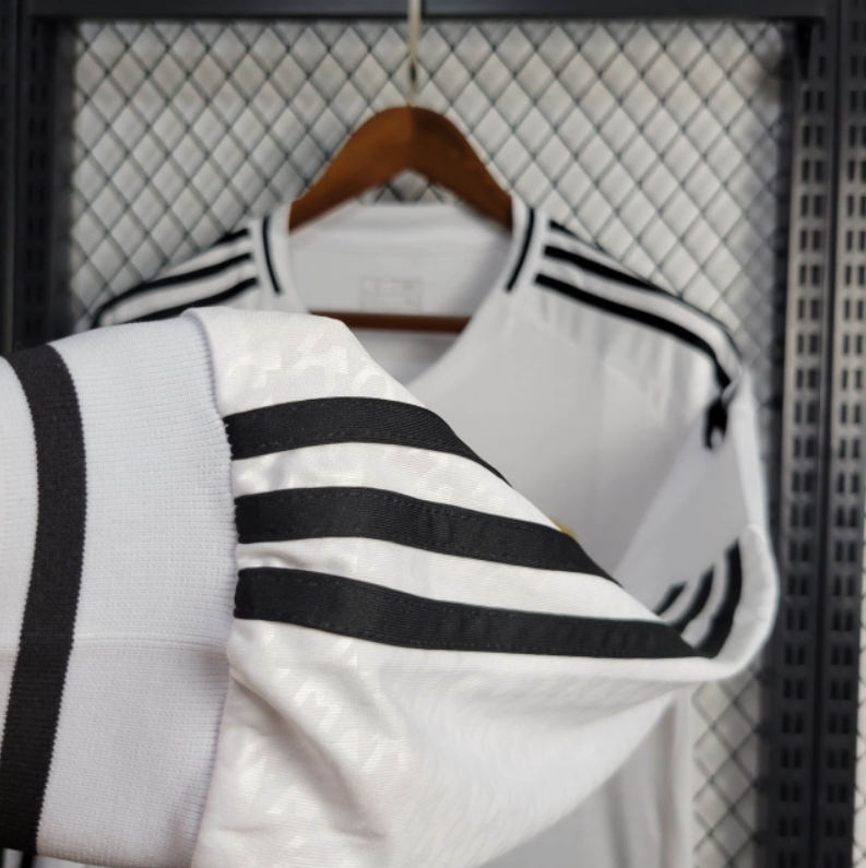 Camisa Real Madrid Titular 24/25 - Adidas Torcedor Manga Longa