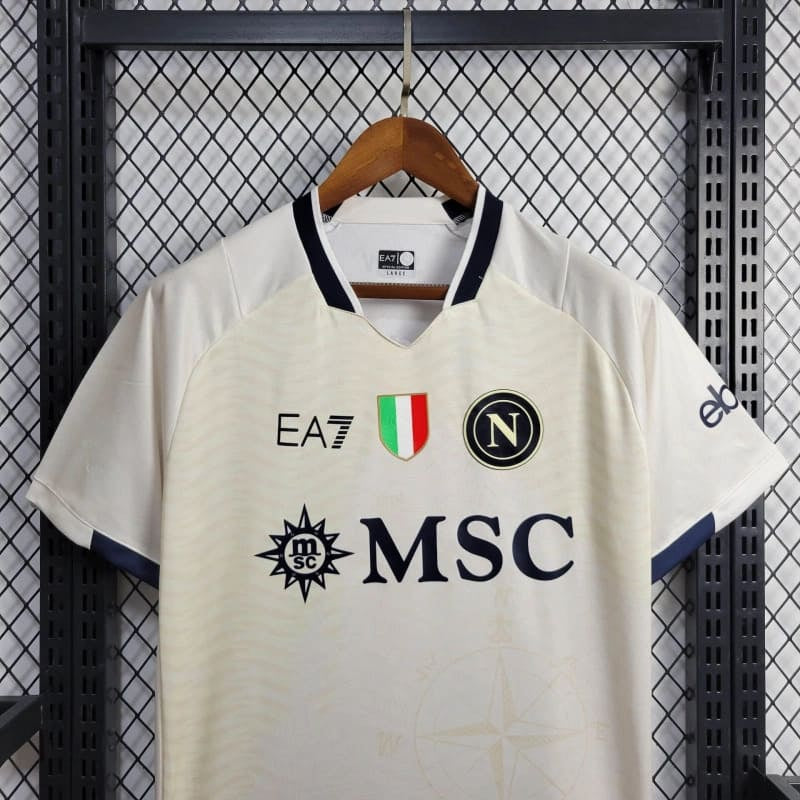 Camisa Napoli Away - 24/25 EA7 Torcedor Masculino