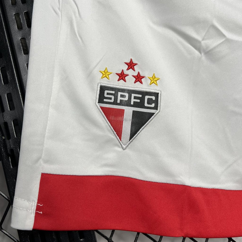 Calção São Paulo Titular 24/25 - Branco