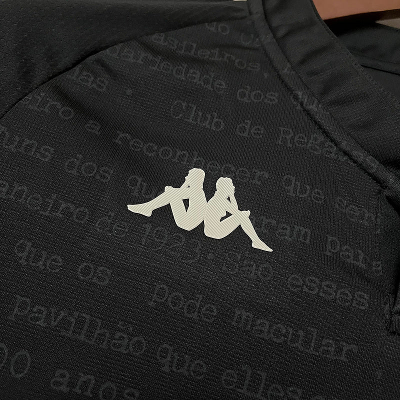 Camisa Vasco Edição Especial Balck 24/25 Kappa Feminina - Lançamento