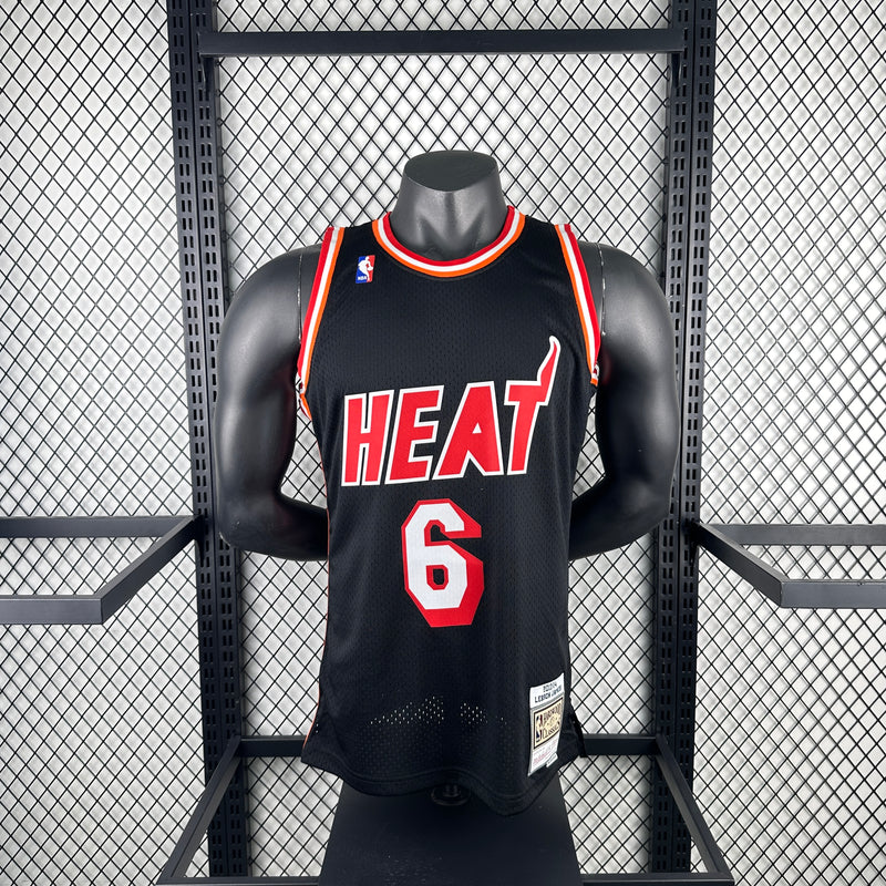 Camisa NBA Miami Heat 13/14 Mitchell & Ness retrô