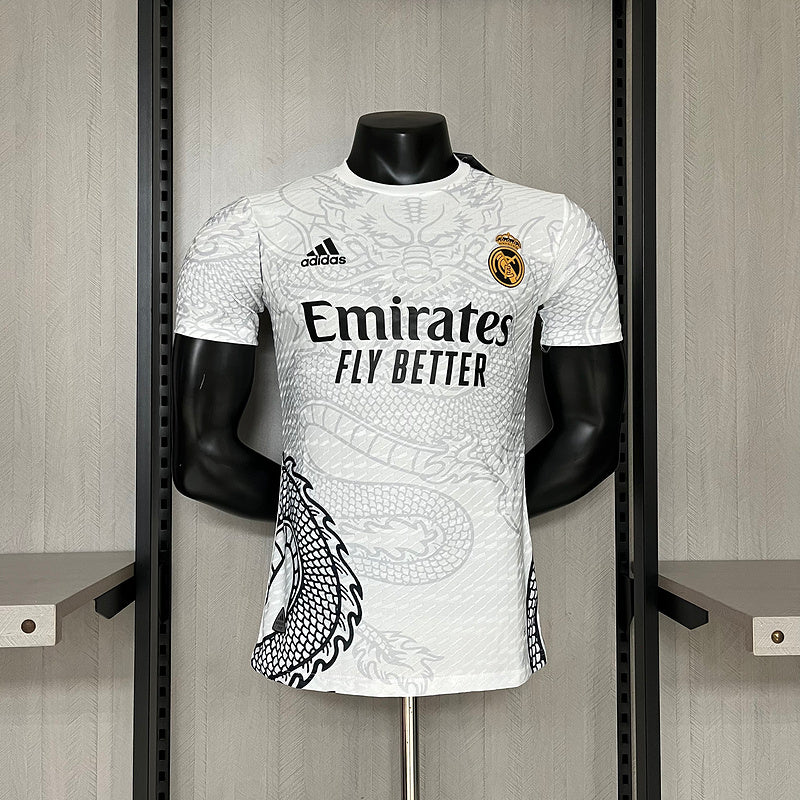 Camisa Real Madrid - Edição Especial 24/25 - Versão Jogador - Branco