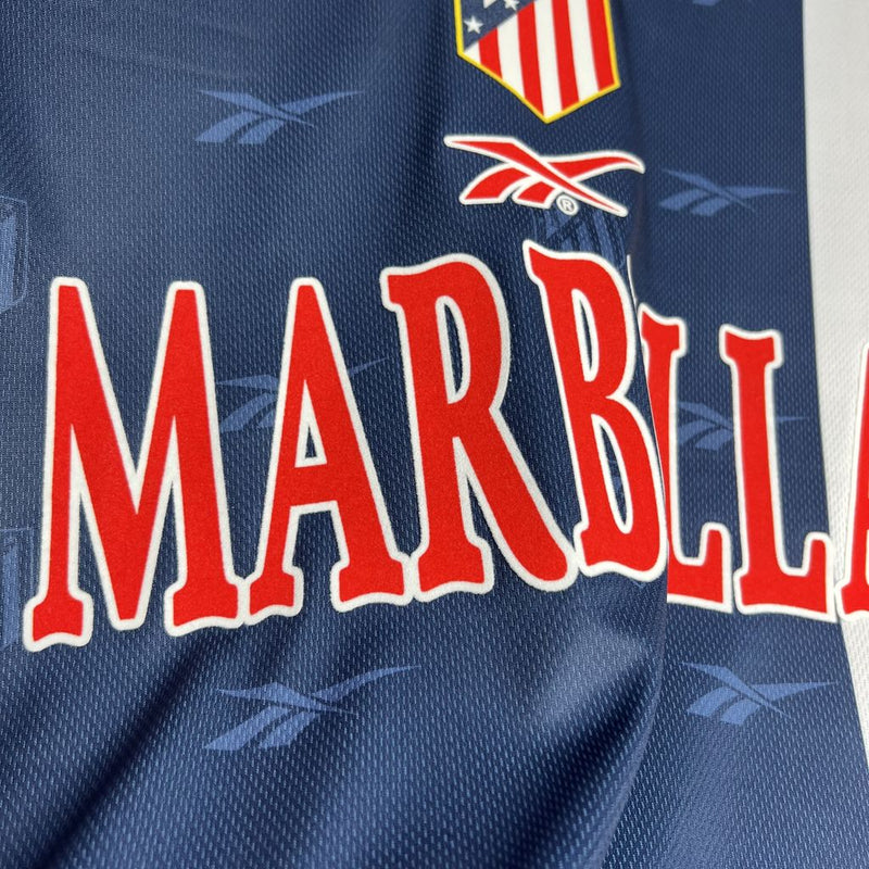 Camisa Atlético de Madrid Home 98/1999 - Versão Retro