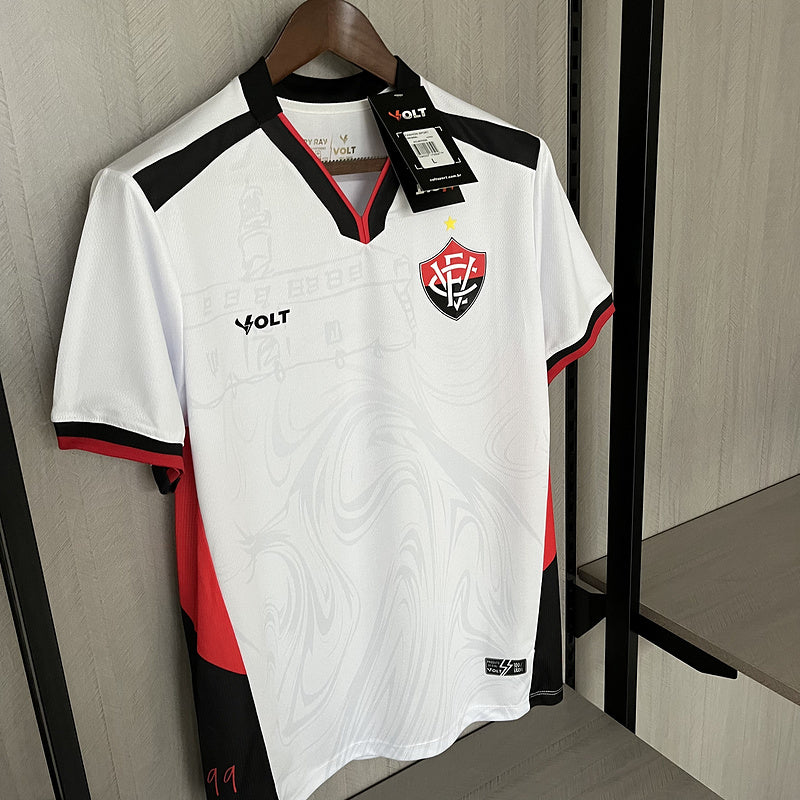 Camisa Vitória Titular 24/25 - Volt - Torcedor Masculina - Branca