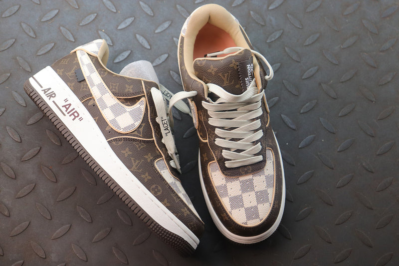 Tênis Nike Air Force 1 X LOUIS VUITTON