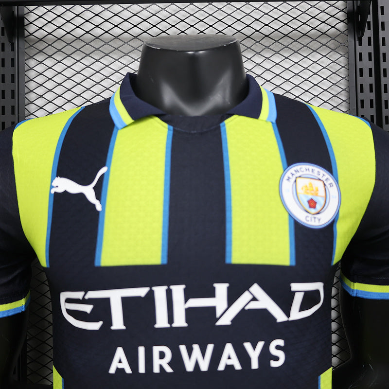 Camisa Manchester City Away - 24/25 Puma Versão Jogador - “Lançamento”