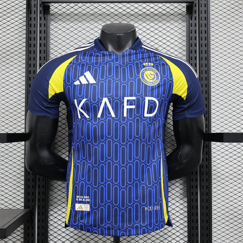 Camisa Al-Nassr Away 24/25 Adidas Jogador Masculino - Lançamento